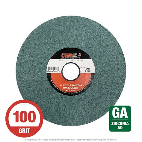 8 X 12 X 1 14 Type 1 Surface Grinding Wheel Kl Jack