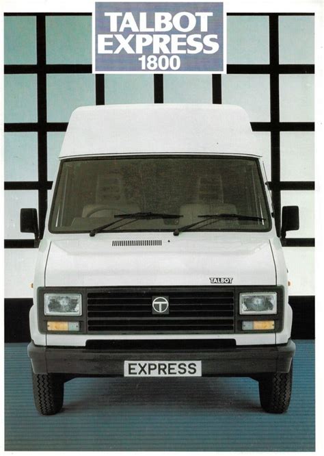 Talbot Express 1984 1994 L Automobile Ancienne