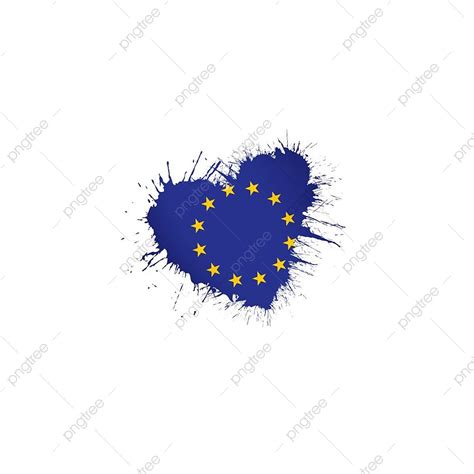 European Union Flag Vector Art PNG, European Union Flag Eu Europe ... 