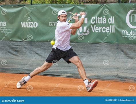 Simone Bolelli editorial photo. Image of davis, forehand - 40209821