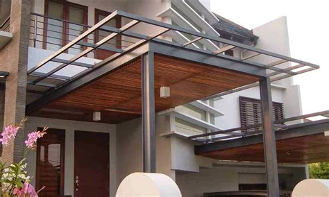 10 Model Kanopi Teras Depan Rumah Minimalis Terbaik Parboaboa