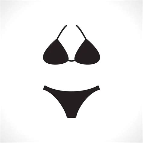 Clipart Bikini Top Bikini Icon Illustration Stock Vector Angelp