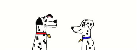 Pongo and Perdita by Simpsonsfanatic33 on DeviantArt