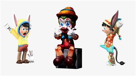 5 Amazing Pinocchio Art Toys For Grown-Ups | 2B