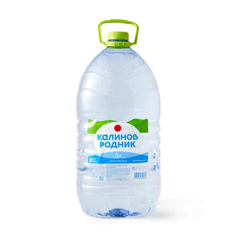 Вода «Калинов родник» негазированная, 6 л — купить с доставкой из ...