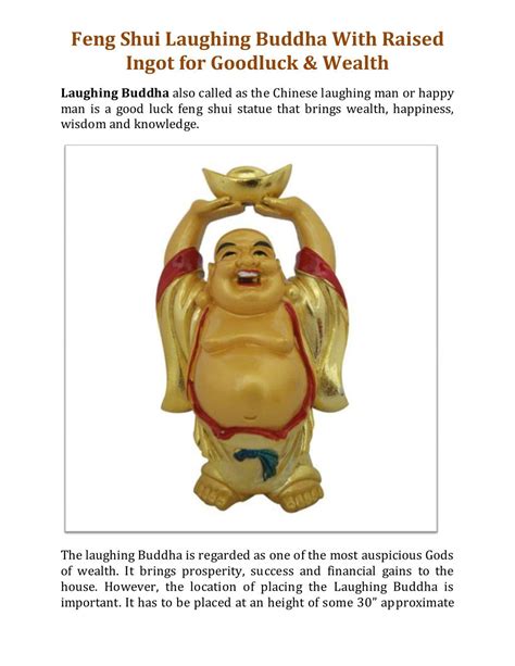 PPT - Feng Shui Laughing Buddha PowerPoint Presentation, free download - ID:7291429