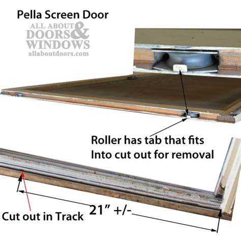 Pella Sliding Glass Door Roller Adjustment - Glass Designs