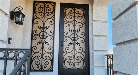 How To Clean Wrought Iron Doors Artistic Iron Works