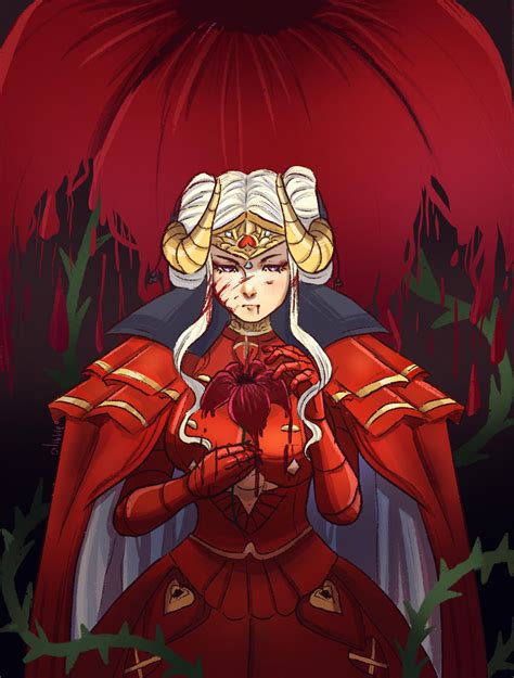 Crimson flower. Drew a girl who just needs a hug. : r/fireemblem