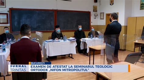 Examen de admitere la Seminarul Teologic din Curtea de Argeș TRINITAS TV