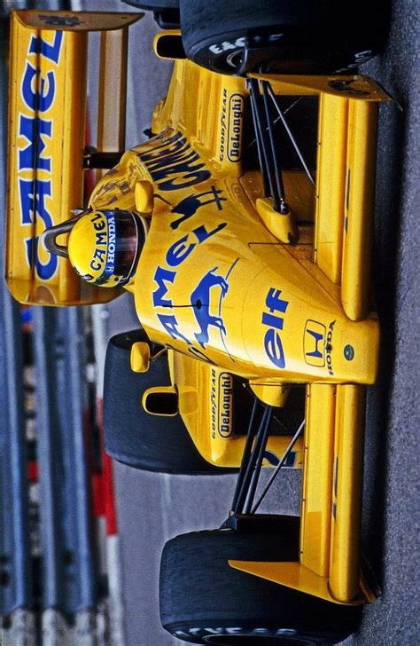 Ayrton Senna Lotus T Honda Gp M Naco Ayrton Senna Ayrton