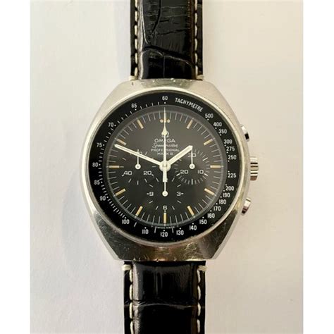 A Stainless Steel Wristwatch Omega Speedmaster Professional Mark Ii