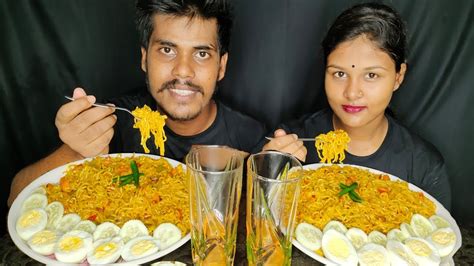 MAGGIE EATING CHALLENGE SPICY MAGGI CHALLENGE AND NOODLES CHALLENGE