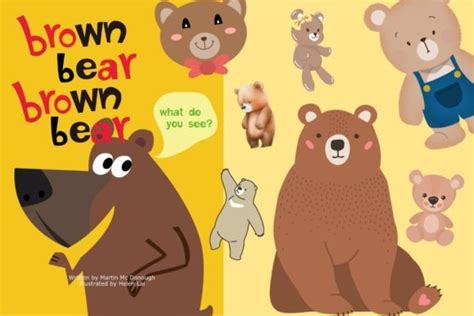 Brown Bear Worksheets Graphic By Innovate Hub Creations · Creative Fabrica