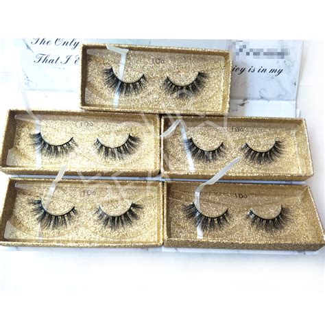 Wholesale 3d Mink Strip Lashes Private Label Lash Suppliers El84