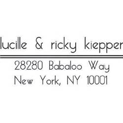 Monogram Address Stamps | Custom Monogram Stamps - theStampmaker.com