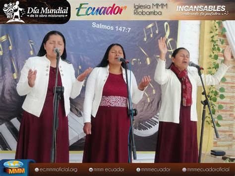 Día Mundial de las Misiones de la Iglesia MMM Riobamba Ecuador