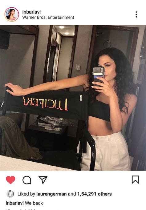 Inbar Lavi on Instagram :- We back : r/lucifer