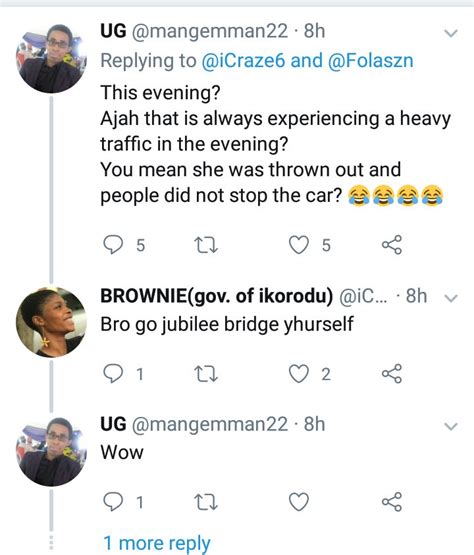 Naked Woman Thrown Out Of Moving Car At Ajah Photos Video