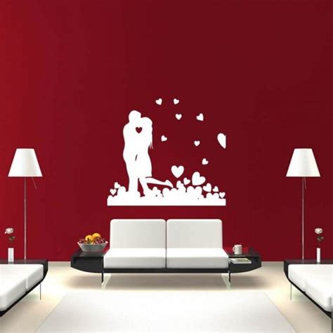 Love Heart Romance Wall Sticker Wall Stickers Love Love Wall Art