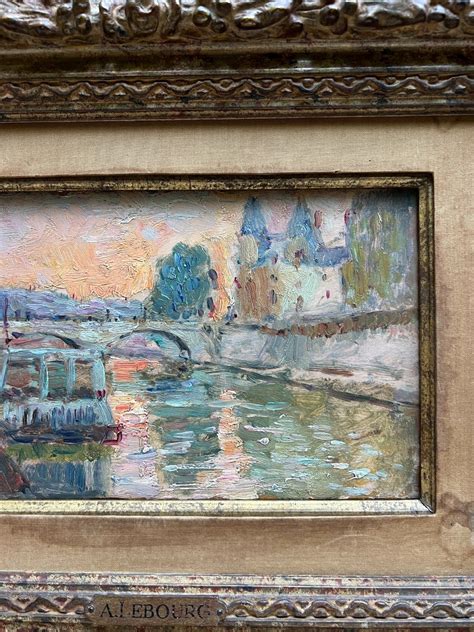 Proantic Albert Lebourg 1849 1928 Paris La Conciergerie