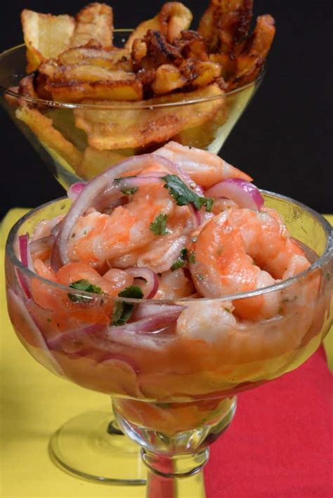 Ecuador Ceviche de Camerones (Shrimp Ceviche) - International Cuisine