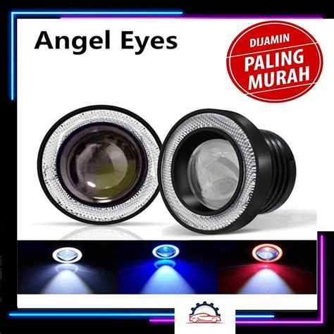 Jual Lampu Led Foglamp Foglight Angel Eyes Mm Projector Universal