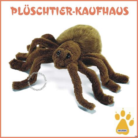 Plüschtier Spinne braun