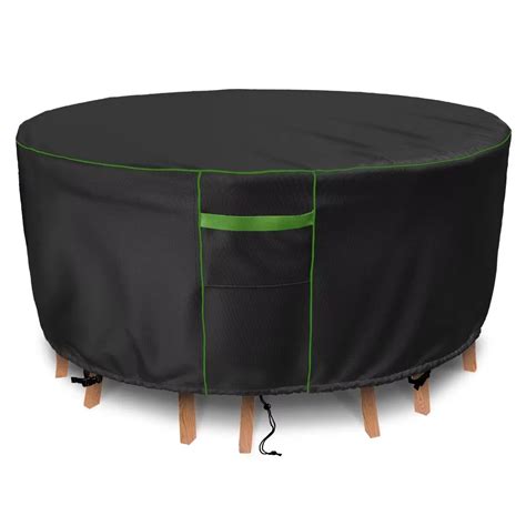 STARTWO Outdoor Furniture Cover Waterproof 84"Dia Heavy Duty Patio ...