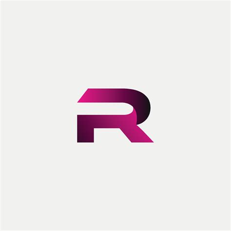 Letter R Logo Design Free Vector Template 8129422 Vector Art At Vecteezy