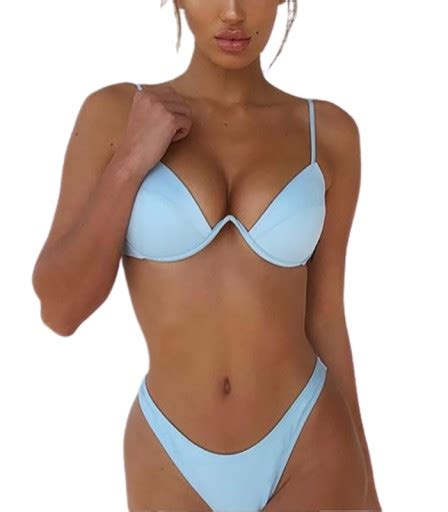 STRÓJ KĄPIELOWY DWUCZĘŚCIOWY KOSTIUM BIKINI BRAZYLIJSKIE PUSH UP S 5906203991846 Cena
