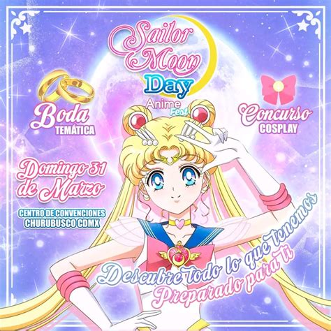 Hey Otaku L Nzate Al Sailor Moon Day Del Anime Fest En La Cdmx