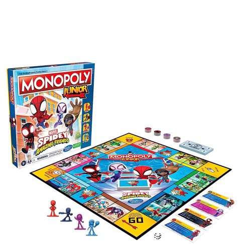 Spidey and his Amazing Friends Monopoly Junior Design - Design Force