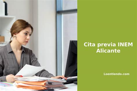 Cita Previa INEM Alicante SEPE 2024