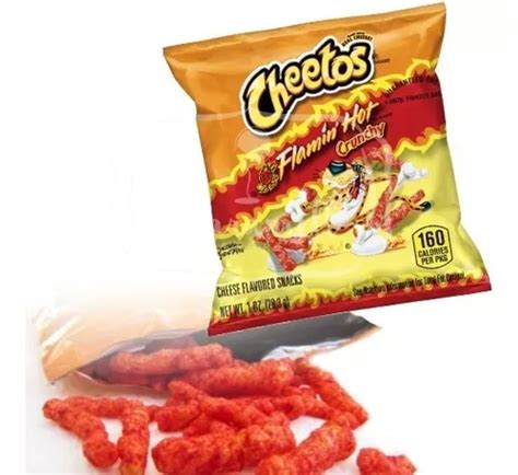 Cheetos Flamin Hot Crunchy Salgadinho Queijo Picante Imp