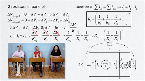 Resistors In Series And Parallel Equation Derivations Youtube