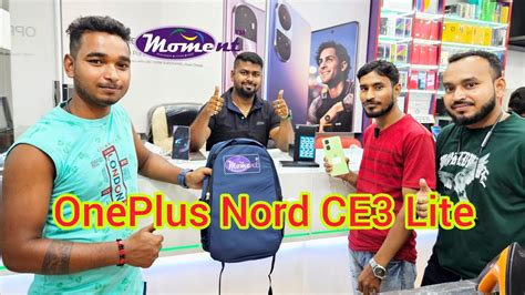 Oneplus Nord Ce Lite Unboxing At Moment Enterprise Oneplus Authorised