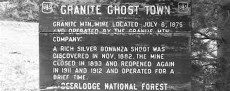 Granite Ghost Town | Destination Montana