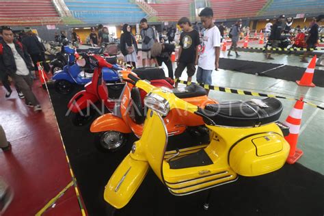 Pameran Skuter Kediri Scooter Festival Antara Foto