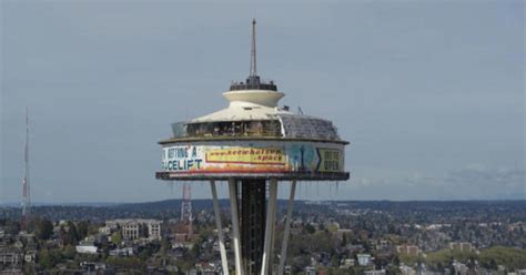 Seattles Space Needle Gets Upgraded Cbs News