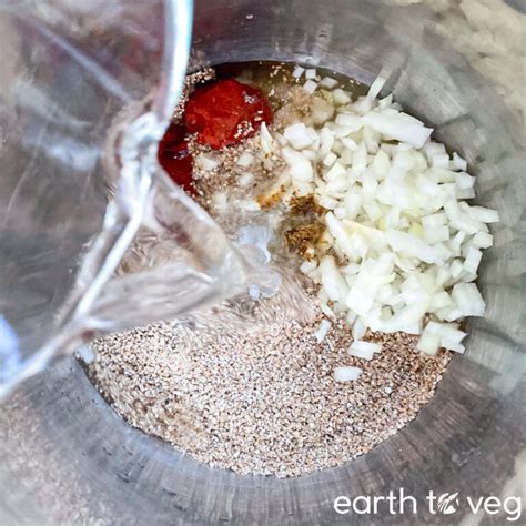 Instant Pot Kısır Spicy Turkish Bulgur Salad Earth to Veg