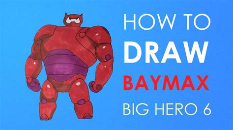 How To Draw Armored Baymax Big Hero 6 Facedrawer