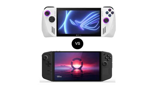 Comparámos A Lenovo Legion Go E A Asus Rog Ally Duas Consolas De Jogos Portáteis Switch