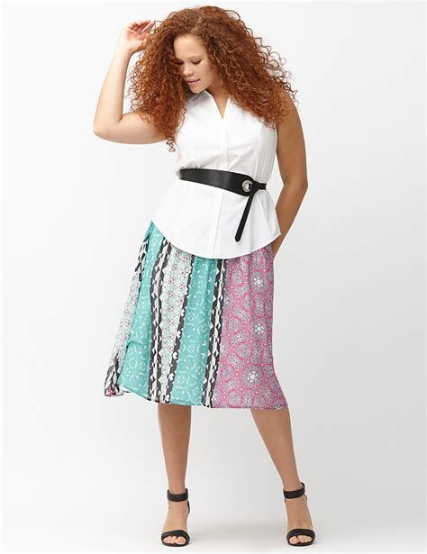 Plus Size Skirts Plus Size Denim And Maxi Skirts Lane Bryant Plus Size Skirts Midi Skirt