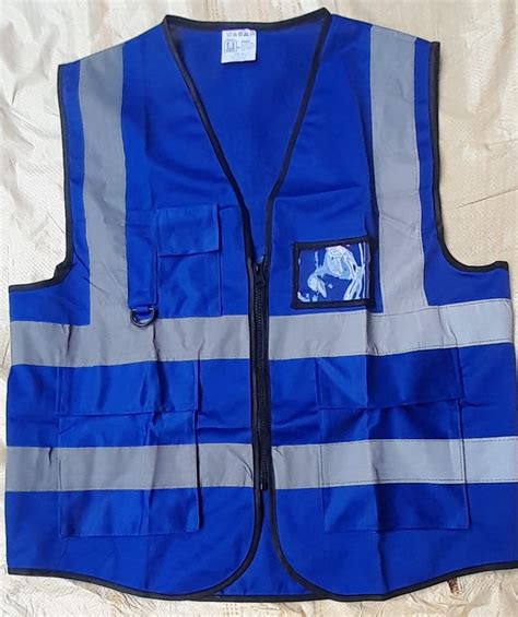 Gsm Blue Executive Reflective Vest Tekiria General Suppliers Ltd