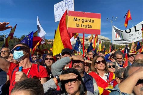 Manifestación En Madrid Contra La Amnistía Hoy Directo Última Hora