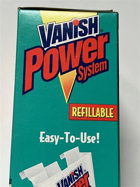 Vanish Power System Automatic Toilet Bowl Cleaner Max Power New Old