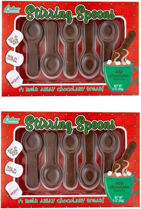 Amazon Gourmet Chocolate Stirring Spoons Hot Chocolate Coffee