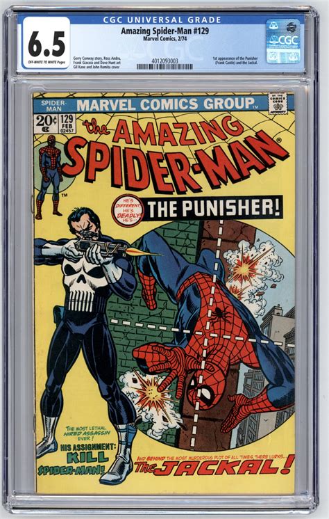 Amazing Spider Man Cgc St Appearance Of The Punisher