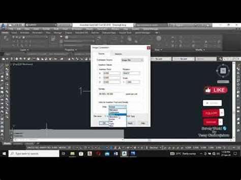 Georeferencing An Image On AutoCAD Civil 3D Fyp Viralvideo Youtube